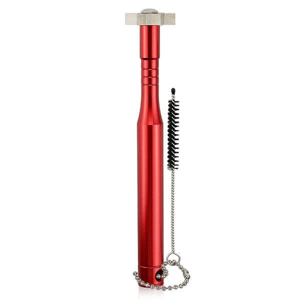 1 Set Golf Groove Sharpener Tool Cleaning Brush and Key Chain Kit