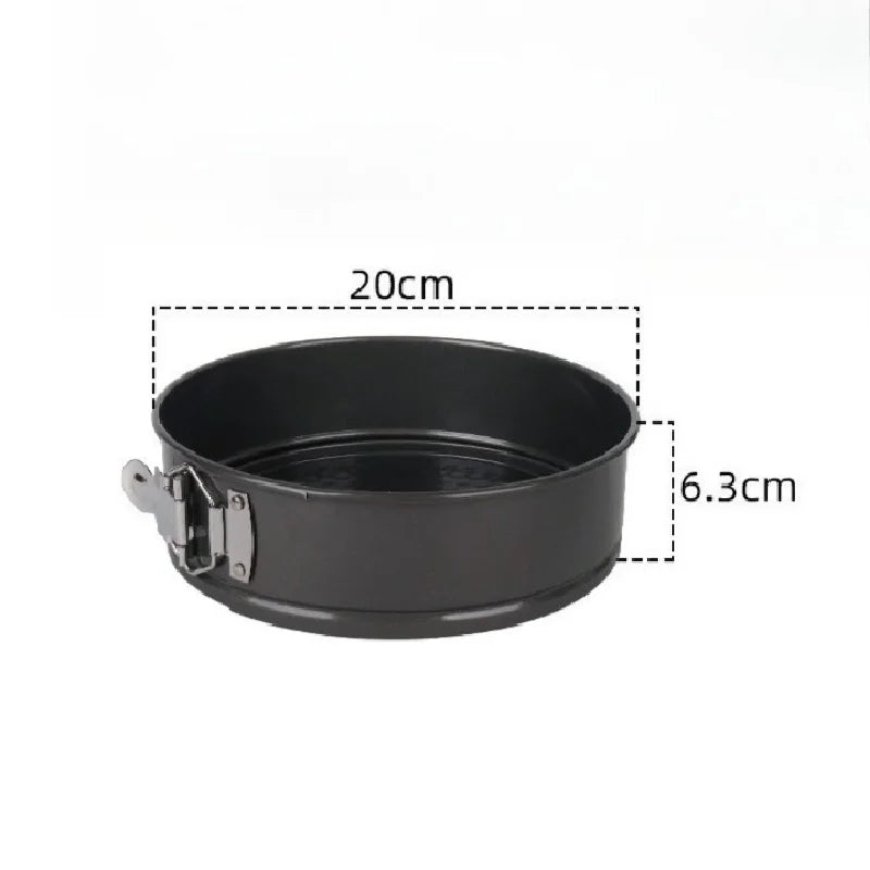 Round Cake Mould Removable Bottom Leakproof Round Cake Pan Bakeware Non-Stick Metal Bake Mould Kitchen Accessories Baking Tools - Buy online at  Vibe In Cart.