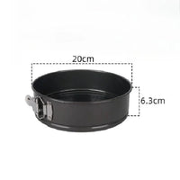 Round Cake Mould Removable Bottom Leakproof Round Cake Pan Bakeware Non-Stick Metal Bake Mould Kitchen Accessories Baking Tools - Buy online at  Vibe In Cart.