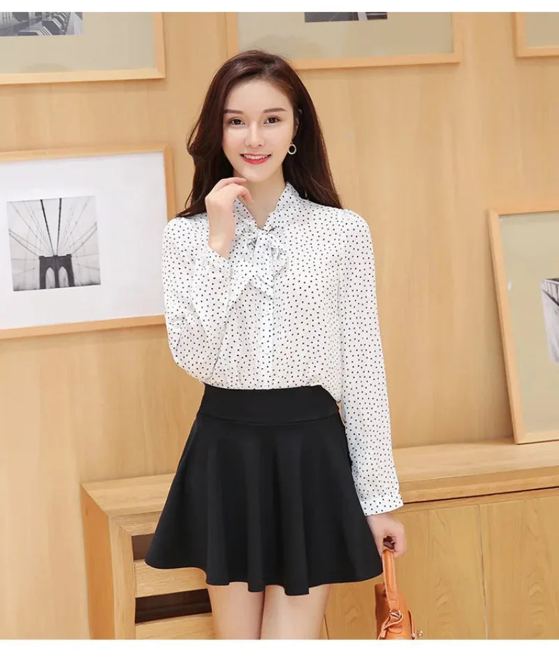 Women's Mini Pleated Flared Skirt Loose Fit Plus Size 4XL Acetate Cotton