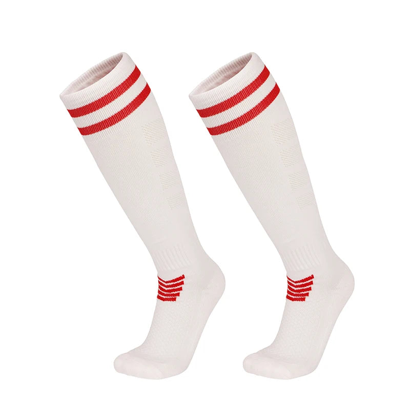 Towel Bottom Soccer Socks Breathable Knee High Training Long Stocking Adults Youths Kids Practical Competition Football Socks - Buy online at  Vibe In Cart.