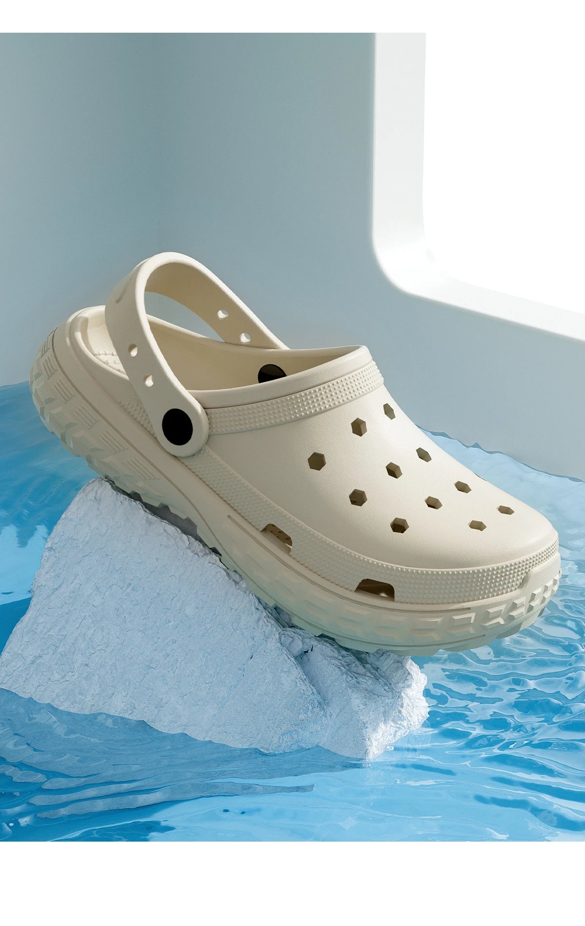 Women and Men's Hole Shoes Summer Non-Slip Outdoor Sandals Closed Toe Shit Feeling Beach Slippers Thick Bottom Soft Bottom - Buy online at  Vibe In Cart.