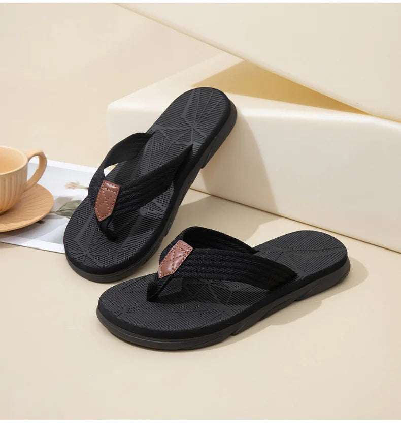 Crestar Summer Flatform Sandals For Men Outdoor Non-slip Beach Flip Flops Fashion New Soft Casual Home Slippers Bathroom Slides - Buy online at  Vibe In Cart.