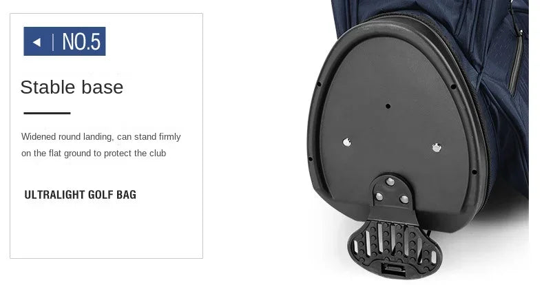 Unisex Lightweight Multifunctional Nylon Golf Stand Bag