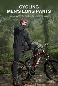 INBIKE Winter Men's Cycling Pants Thermal Road Bike Clothing Man Windproof Bicycle Trousers MTB Pants for Riding Running Pants - Buy online at  Vibe In Cart.