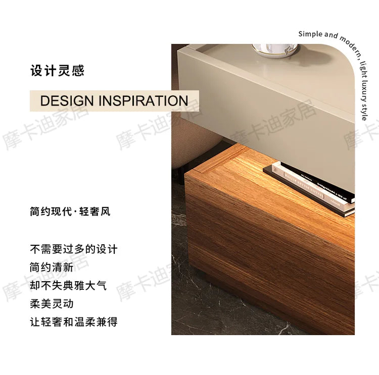 Simple European Bedside Table Classic Storage Luxury Trendy Night Table Modern Premium Comodini Camera Letto Bedroom Furnitures - Buy online at  Vibe In Cart.