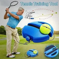 Tennis Trainer With 1Pc Tennis Ball For Beginner, Tennis Rebounder Set For Self Training, Auxiliary Training Equipment - Buy online at  Vibe In Cart.