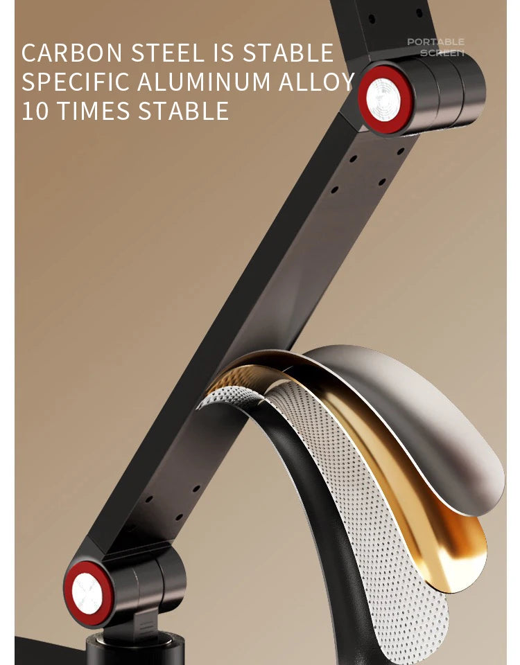 Adjustable VESA Monitor Stand for 10-20 Inch Screens with 360 Degree Swivel