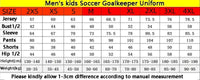 Adult Kids Football Goalkeeper Jerseys Tracksuit Custom Men Soccer Goalie Tracksuit Long Sleeve Uniform Boy Gatekeeper Outfit - Buy online at  Vibe In Cart.