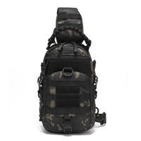 Camping Chest Bag Tactical Backpack for Men Sports Shoulder Outdoor Hiking Climbing Cycling Fishing MOLLE Sling EDC Fanny Pack - Buy online at  Vibe In Cart.