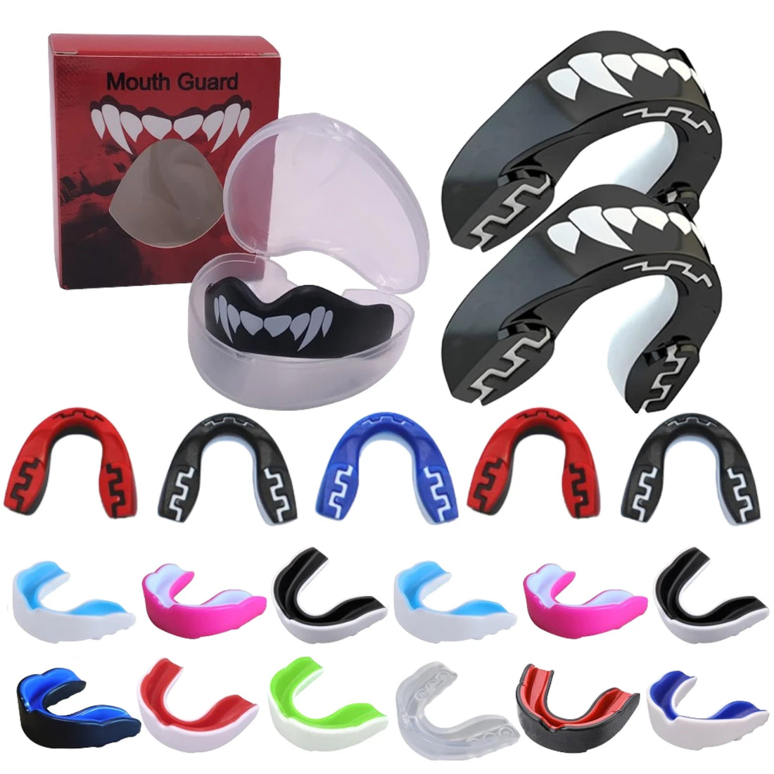 Professional Boxing Sports Mouthguard Boxing Mma Muay Thai Training Tooth Protection EVA Fighting Tooth Guard for Adult Children - Buy online at  Vibe In Cart.