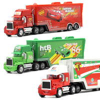 Disney Pixar Cars Toys Lightning McQueen Jackson Diecast Vehicle King Mike Uncle 1:43 Truck Trailer Model Toy Gifts - Buy online at  Vibe In Cart.