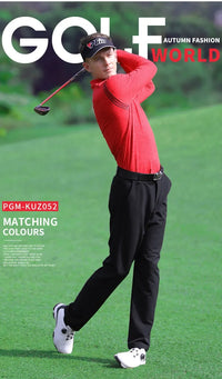 PGM Golf Tennis Men's Long Slim Trousers Spring Autumn High Elastic Sports Wear-resistant Shorts Comfortable Soft Dry KUZ052 - Buy online at  Vibe In Cart.