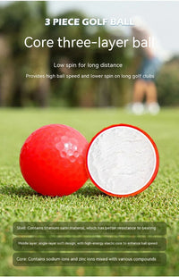 5Pcs/Pack PGM Golf Color Ball New Golf Color Ball Two/Three Layer Practice Ball Multi Color Solid Ball  Q006 - Buy online at  Vibe In Cart.