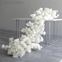 Artificial Silk Flower Row 100/200cm Table Centerpiece