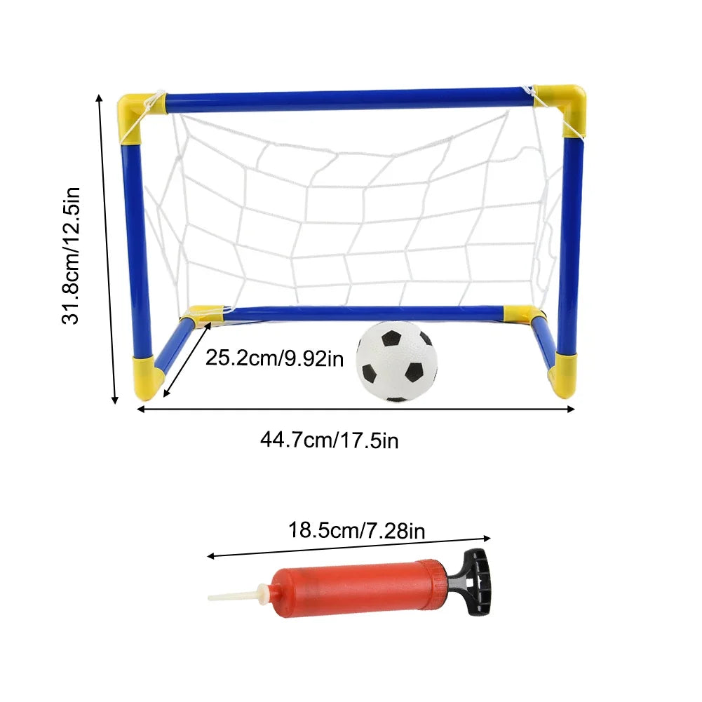 1PC Indoor Mini Folding Soccer Goal Net Plastic Football Post Frame Set Inflatable Kids Sport Toys For Indoor Outdoor Team Games - Buy online at  Vibe In Cart.