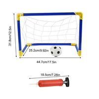 1PC Indoor Mini Folding Soccer Goal Net Plastic Football Post Frame Set Inflatable Kids Sport Toys For Indoor Outdoor Team Games - Buy online at  Vibe In Cart.
