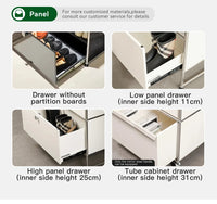 Metal TV Stand Corner Cabinet for Living Room Storage