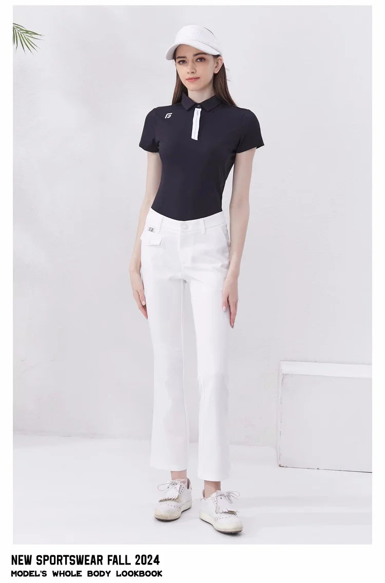 Summer Golf Pants Women's Bell shaped Pants Breathable Quick drying Elastic Pants Golf Women's Ball Pants Clothes Set Women - Buy online at  Vibe In Cart.