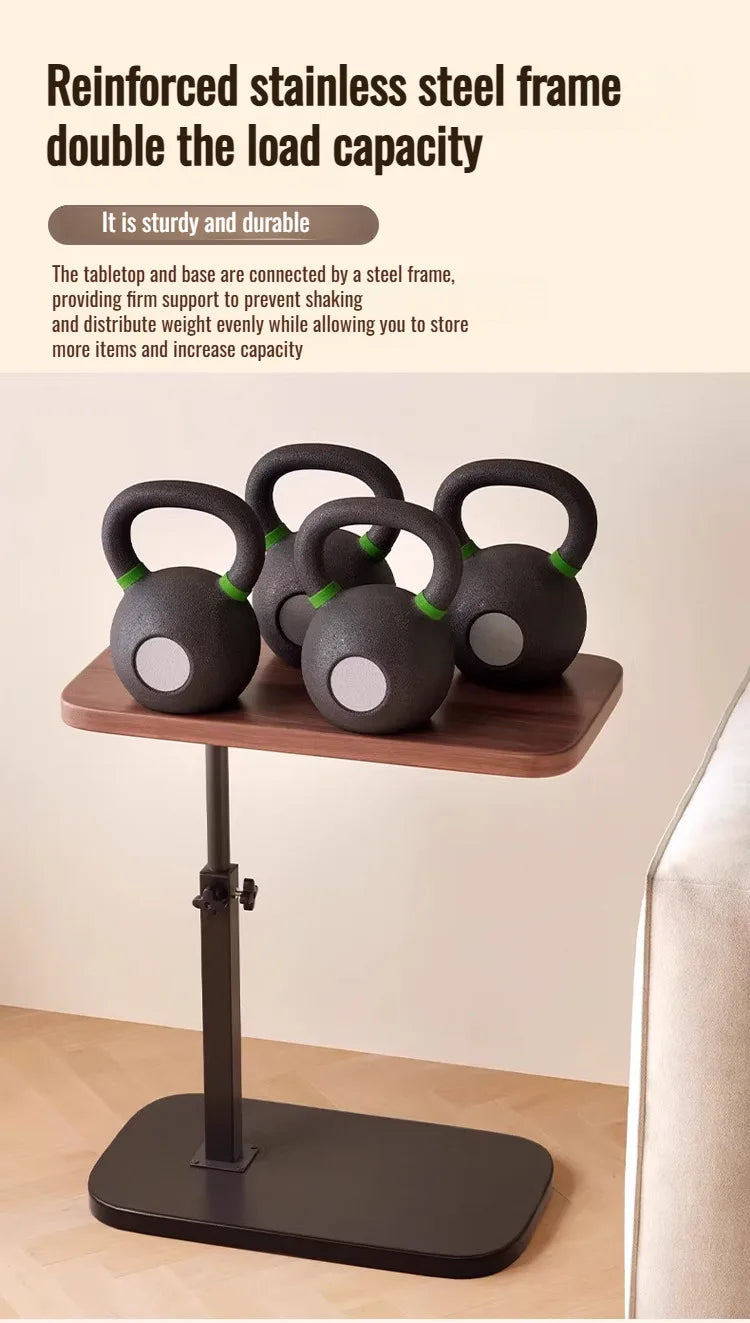 Liftable coffee table living room sofa side table rotating foldable desktop home bedside storage adjustable height shelf - Buy online at  Vibe In Cart.