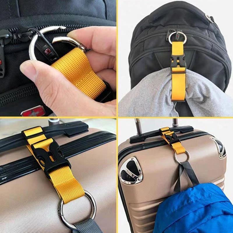 Multifunctional Nylon Buckle for Backpacks and Luggage, 19 x 2.5 cm