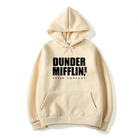 The Office Dunder Mufflin INC Paper Hoodie Dwight Schrute Sweatshirt  Men Women Hoodies Casual Pullover Hooded Sweater - Buy online at  Vibe In Cart.