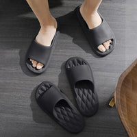 Summer Flip Flops Solid Color Thick Platform Slippers Non Slip Summer Cloud Slides EVA Indoor Home Sandals for Men Women - Buy online at  Vibe In Cart.
