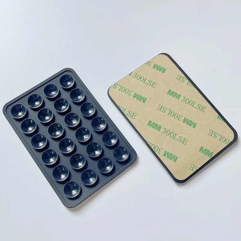 Universal Wall Phone Holder with Adhesive Suction and Anti-Slip Grip
