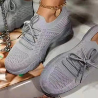 Women's Sneakers Breathable Casual Women Socks Shoes Lace Up Ladies Flats Female Spring Vulcanized Running Zapatillas De Mujer - Buy online at  Vibe In Cart.