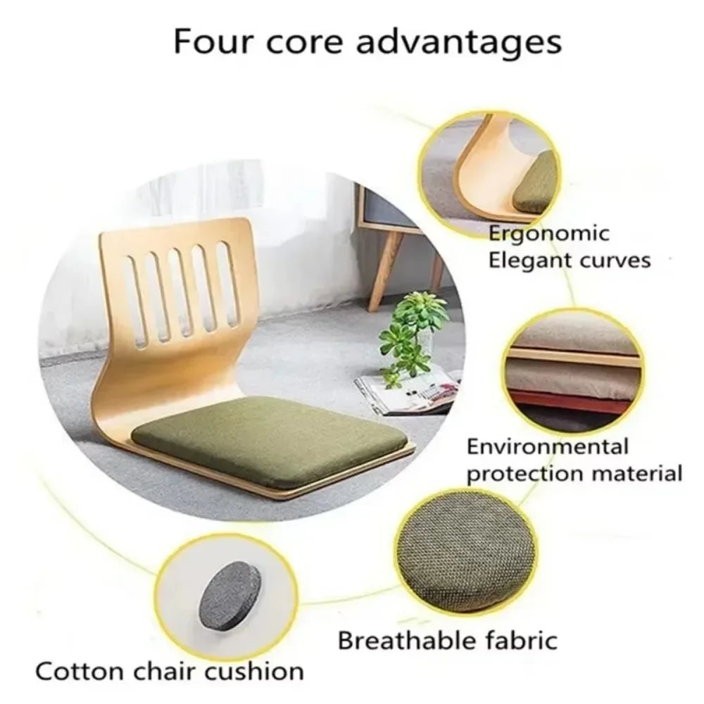 Creative Japanese Lazy Tatami Chair Legless Chair Home Living Room Sofa Furniture Dormitory Lazy Chair Relaxing Full Body Chair - Buy online at  Vibe In Cart.