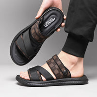 Men's high quality casual sandals summer outdoor waterproof anti slip soft sole comfort beach shoes fashion Lazy Driving slipper - Buy online at  Vibe In Cart.
