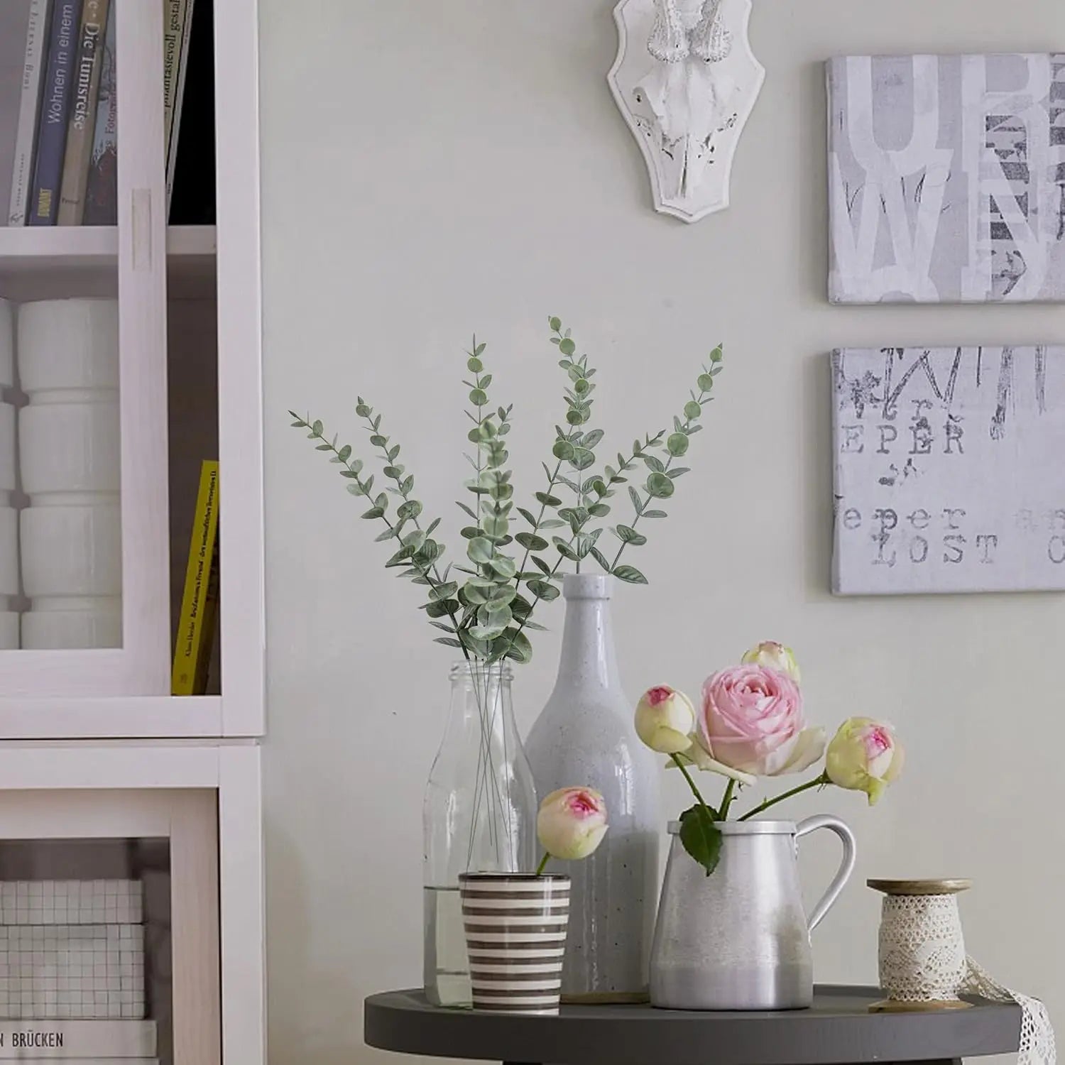 10-50PCS DIY Artificial Eucalyptus Wall Hanging Decor Greenery Boho Home Decorations Farmhouse Rustic Plants for Wedding - Buy online at  Vibe In Cart.