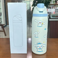 500ml Stainless Steel Thermal Insulated Flask for Kids with Leak Proof Design