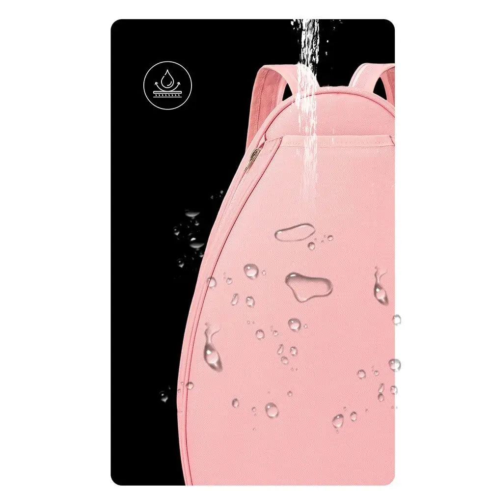 Large Capacity Tennis Backpack Waterproof Lightweight Pickleball Backpack Solid Color Zipper Closure Racquet Bag Tennis Match - Buy online at  Vibe In Cart.