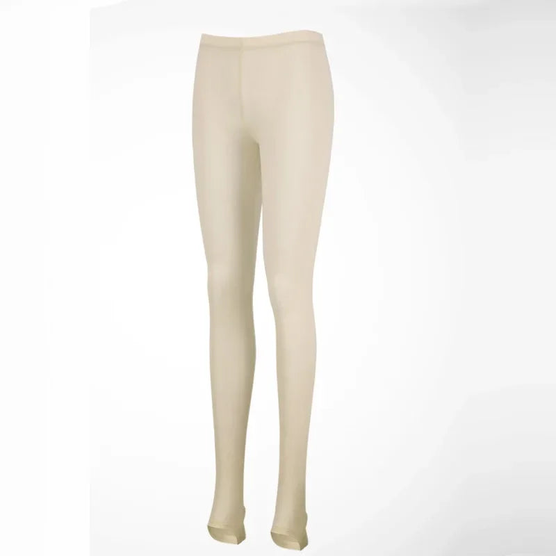 PGM Breathable Female Legging Stocking Sunscreen Women Golf Pants Ice Silk High Elastic Stocking Outdoor Thin Long Leg Sock