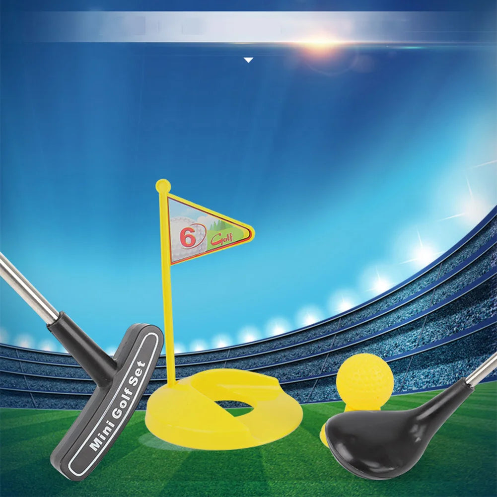 Educational Plastic Golf Clubs Set for Toddlers Ages 3-6