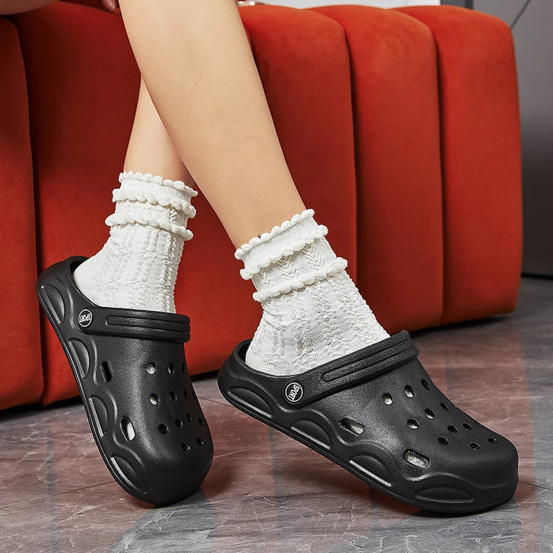 Summer Comfortable Clogs Slippers for Women Lightweight Anti Slip Beach Sandals Woman Fashion White EVA Waterproof Garden Shoes - Buy online at  Vibe In Cart.
