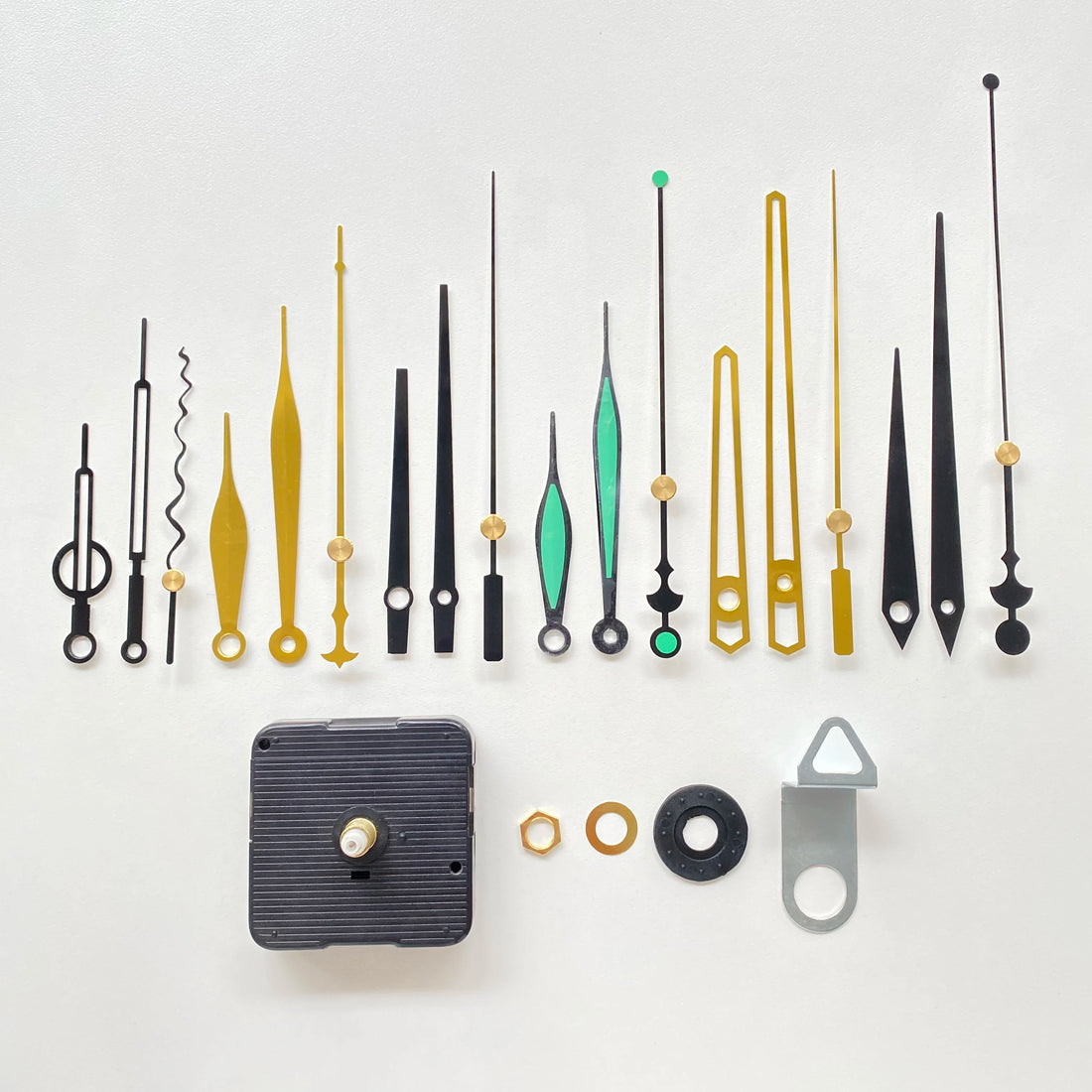 Mute DIY Wall Clock Movement Mechanism with Clock Hands Silent Kit Battery Operated Watch Repair Parts Replacement Set - Buy online at  Vibe In Cart.