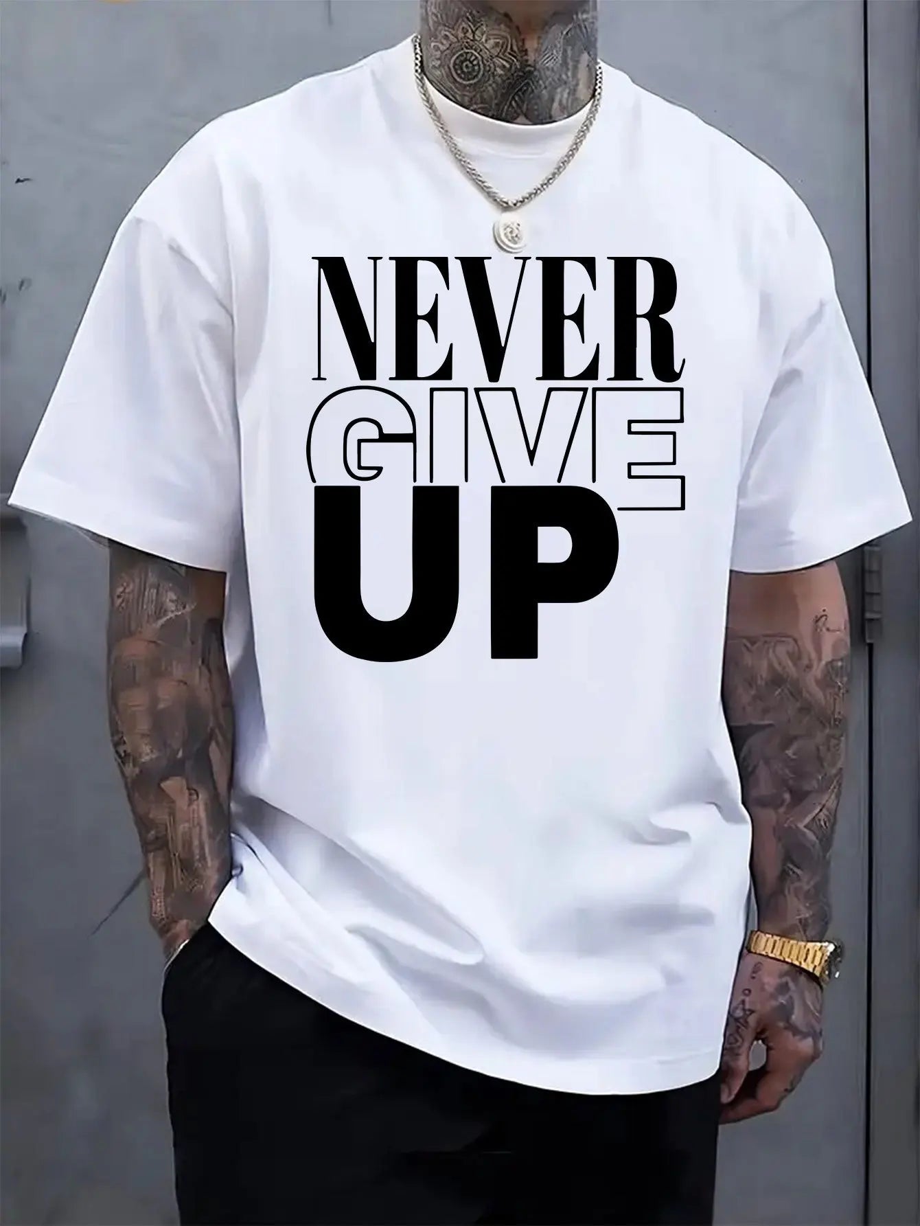 Men's all season soft and breathable round neck, short sleeved T-shirt, casual and fashionable - Buy online at  Vibe In Cart.