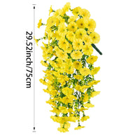 Artificial UV-Resistant Hanging Flowers and Plants for Room Decor
