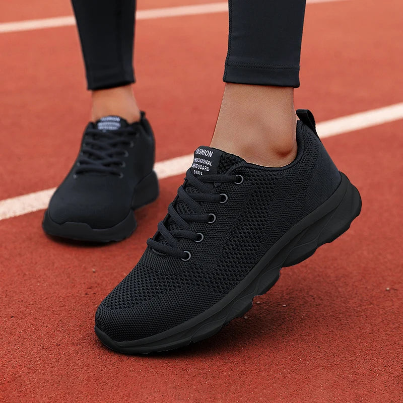 Women's Running Shoes 2025 Mesh Casual Sneakers Lace-up Lightweight Female Walking Breathable Outdoor Sports Running Shoes Woman - Buy online at  Vibe In Cart.