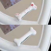 Cartoon Bone Hair Clip Resin Dog Bone Hair Pins Hair Clamps Y2K Hair Accessories for Girls Women Halloween Costume - Buy online at  Vibe In Cart.
