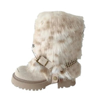 Fur Women Snow Boots Fashion Platform Shoes Warm New Casual Sport Shoes 2025 Winter Sneakers Ankle Boots Walking Mujer Botas - Buy online at  Vibe In Cart.