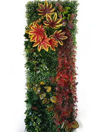 Artificial Chlorophytum Grass Wall Decoration 40x120cm Plastic