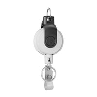 Retractable Key‌ Chain for man Reel‌ Badge Holders Retractabl Carabiner Quick Release Spring Clip outdoor camping equipment - Buy online at  Vibe In Cart.