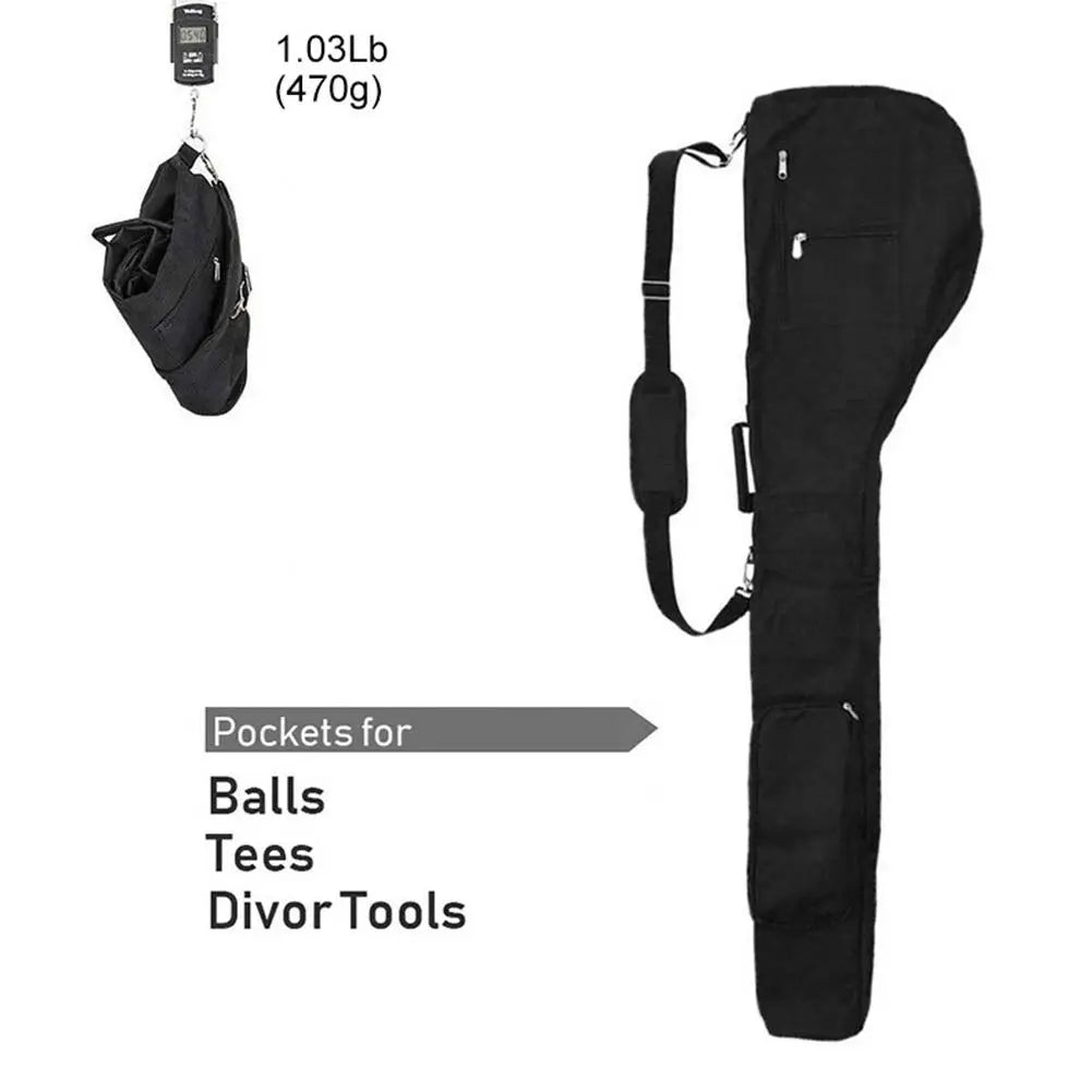 Golf Sunday Bag Golf Club Bag Mini Golf Bag Training Practice Golf Bag Travel Case Foldable Golf Bags For Men Women - Buy online at  Vibe In Cart.