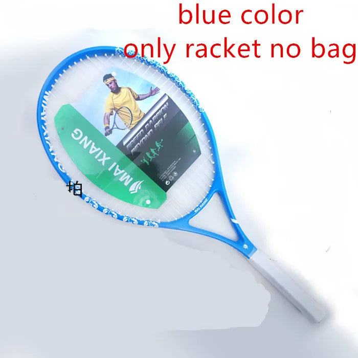Adult Technical Type Tennis Racket Carbon Aluminum Alloy 68.5 cm Length