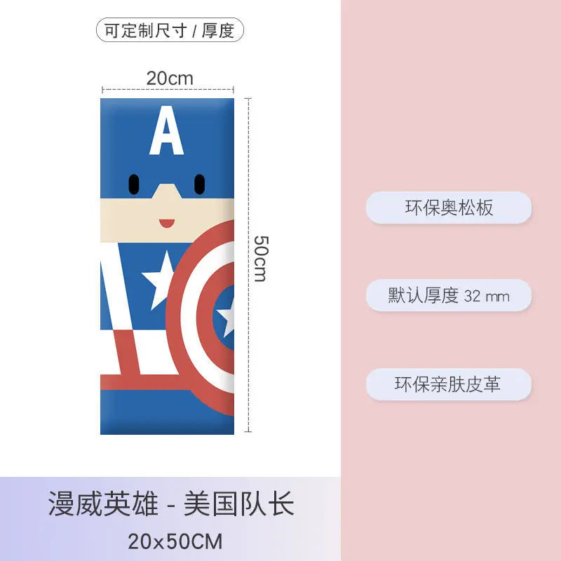 Bed Headboard Boy Childern Bedroom Furniture Wall Decoration Sticker Anti-collision Panels Cabecero Cama Head Board Tete De Lit - Buy online at  Vibe In Cart.