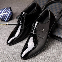 Men's  Leather Shoes Black Soft Leather Soft Bottom Spring And Autumn Best Man Men's Business Formal Wear plus size 38-48 - Buy online at  Vibe In Cart.