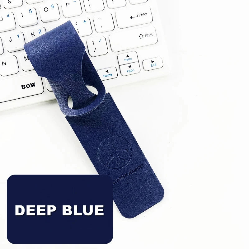 PU Leather Luggage Tag for Suitcase and Travel, 1 Piece